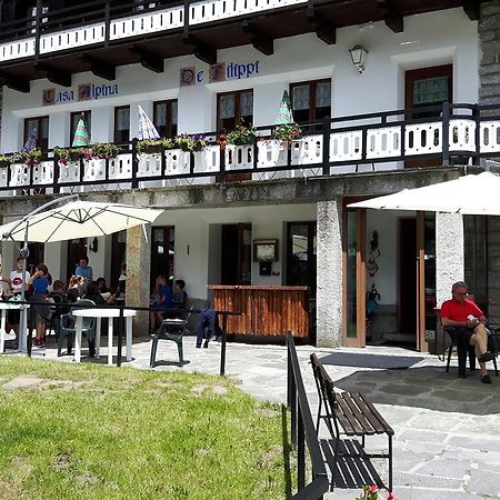 Casa Alpina De Filippi Hotel Macugnaga Kültér fotó